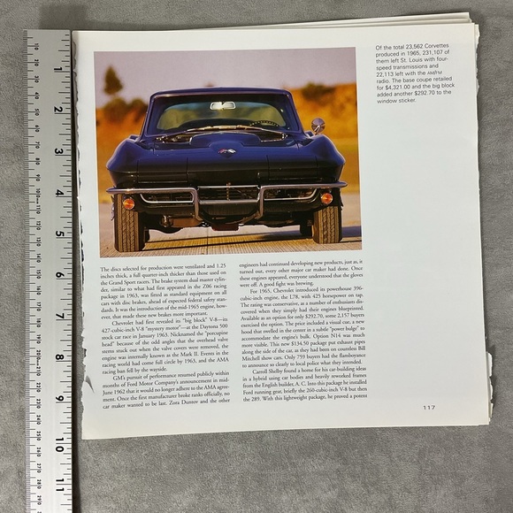 10 vintage high quality Chevrolet Corvette classic car images - Picture 14 of 14